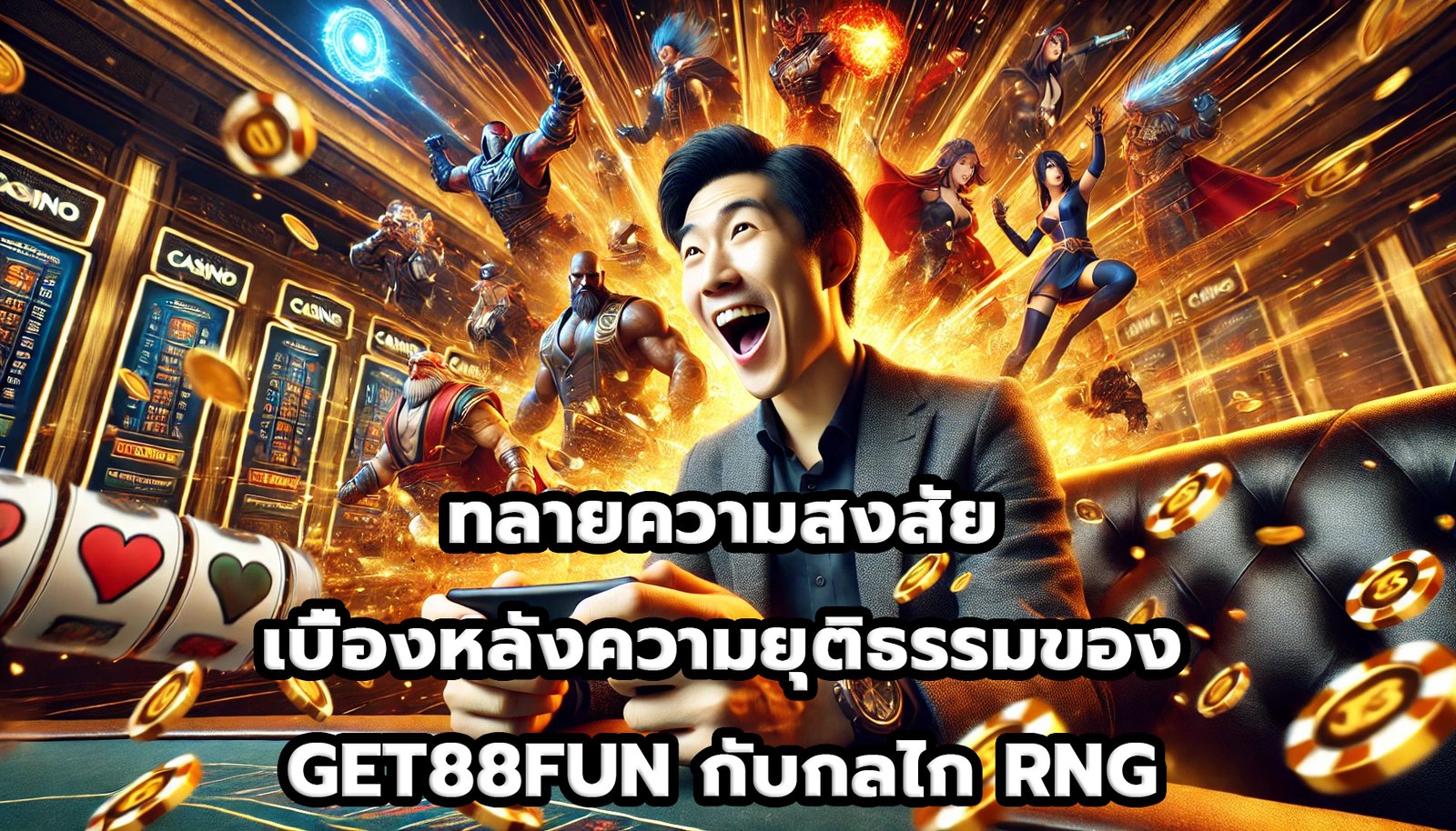 ทลายความสงสัย เบื้องหลังความยุติธรรมของ GET88FUNกับกลไก RNG-1